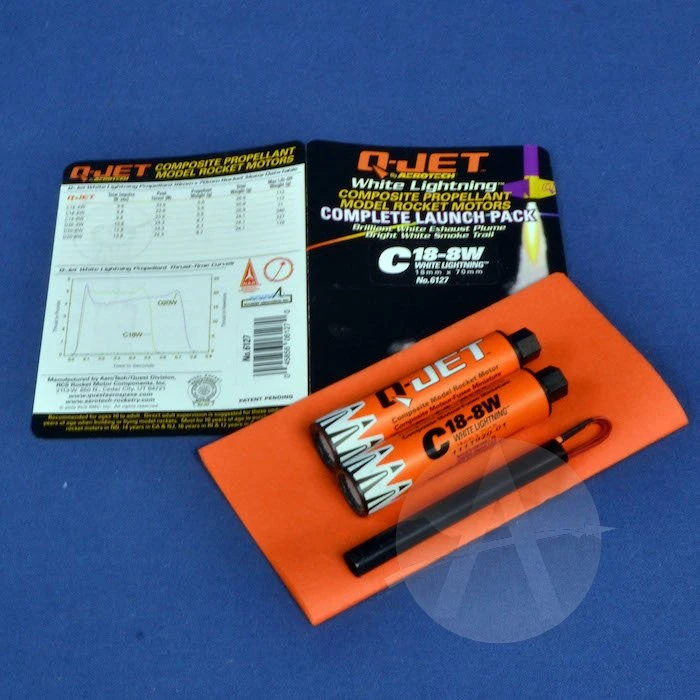 Quest Q-Jet Composite Motor - C18-8W 3 Quest Q-Jet Composite Motor - C18-8W