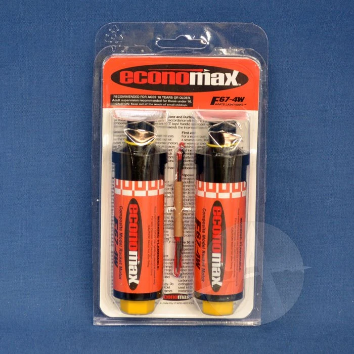 Aerotech 29mm Economax Motor F67-4W 4 Aerotech 29mm Economax Motor F67-4W - Image 2