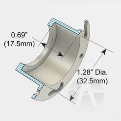 29mm Flat Bottom Rocket Retainer -Quest Shop cfc1efb0ed3f146a86a707affee94500.image .700x700